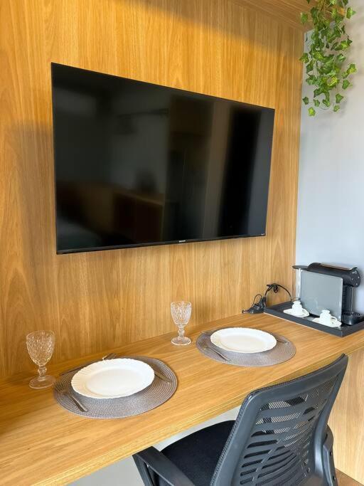 Completo A 230m Do Metro Brooklin Apartment *